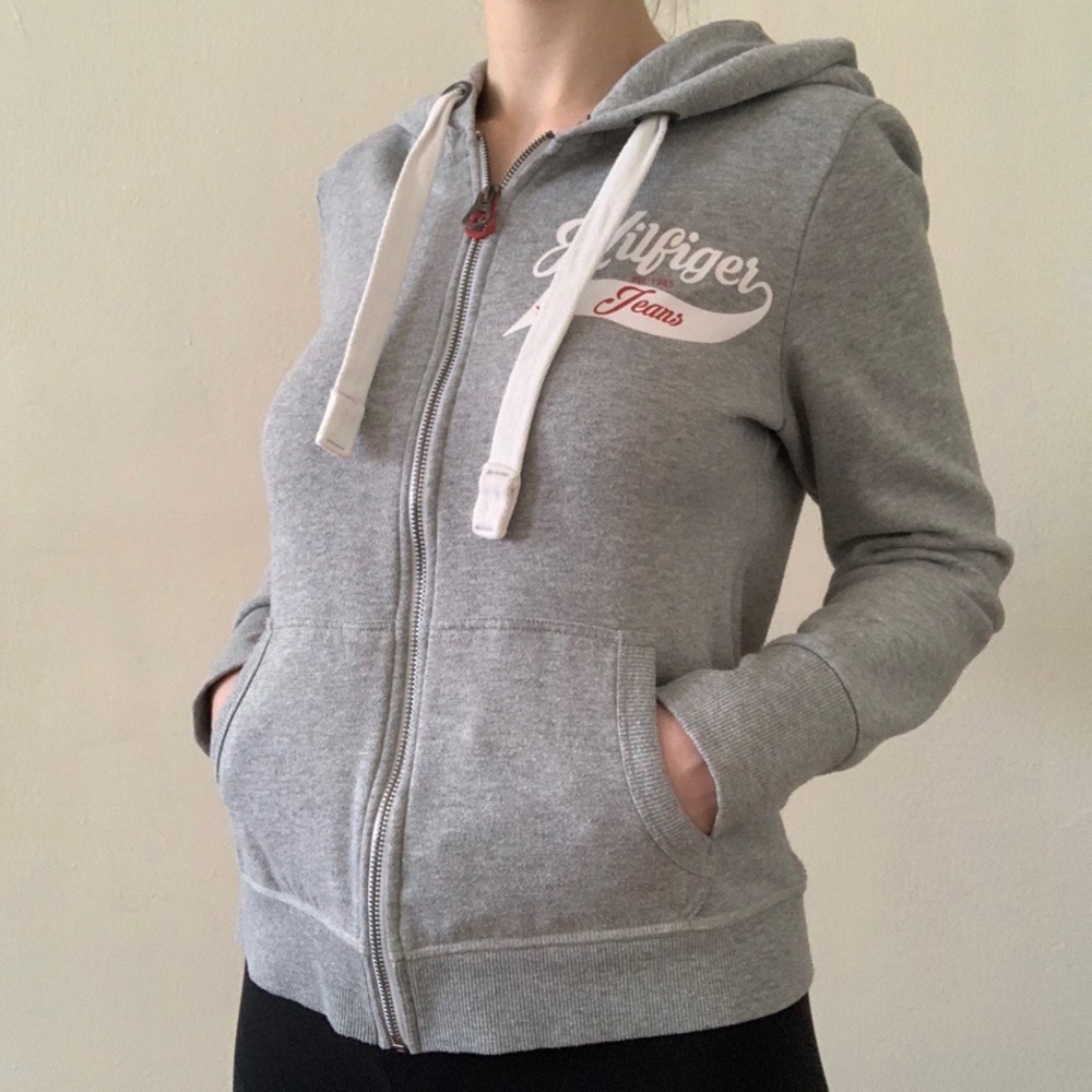 Tommy Hilfiger zip up hoodie